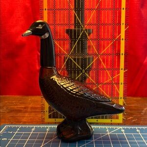 Canada goose Black and brown Goose Figurine decanter